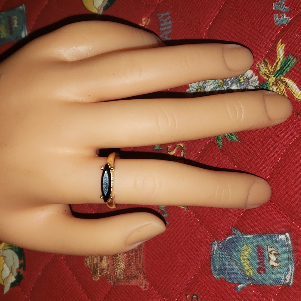 Black Stone Ring